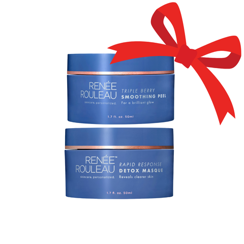 The Calm Before the Glow (Triple Berry Smoothing Peel + Rapid Response Detox Masque)