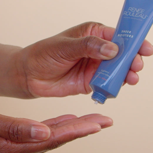 sheer moisture lotion application video