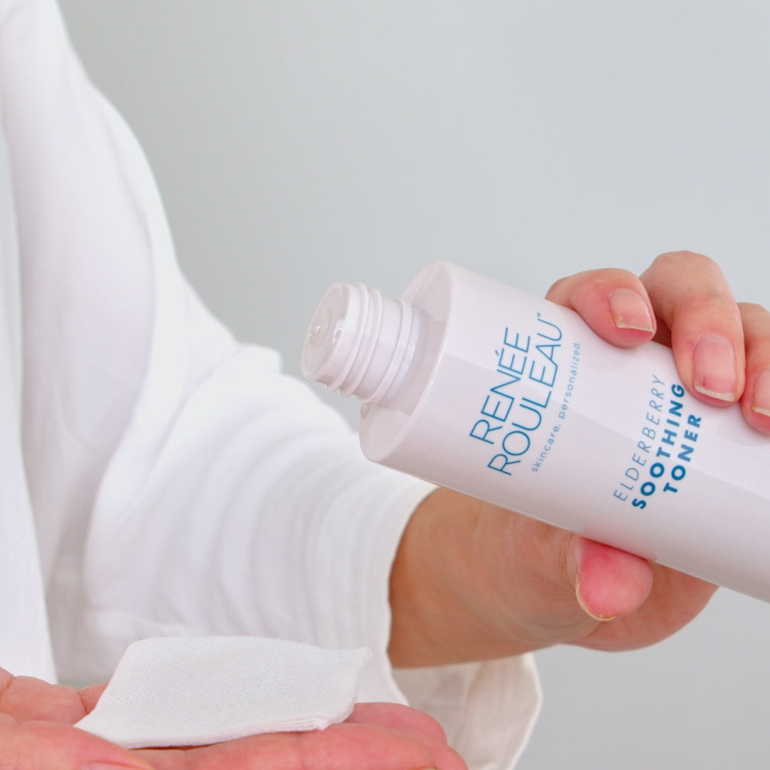 Elder berry soothing toner application
